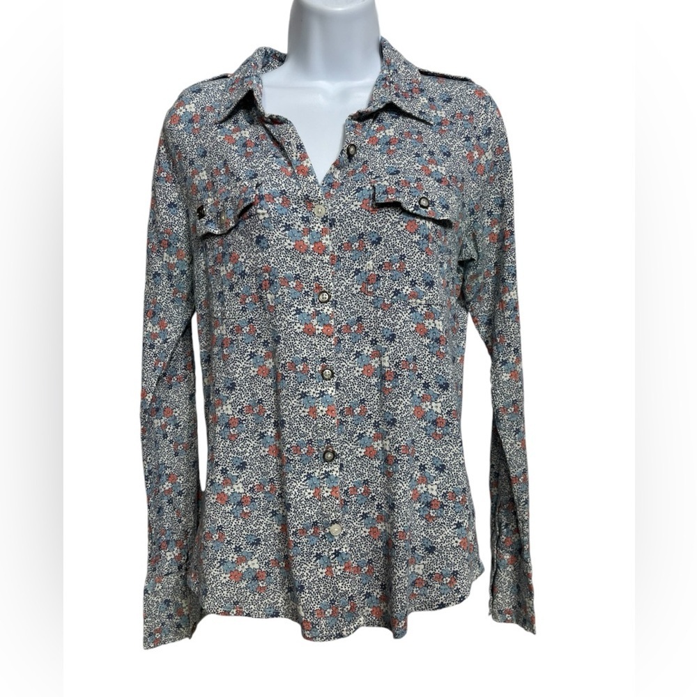 Roxy floral button-down size small